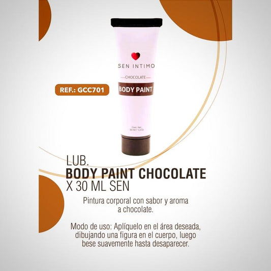 BODY PAINT X 30 ML CHOCOLATE SEN INT