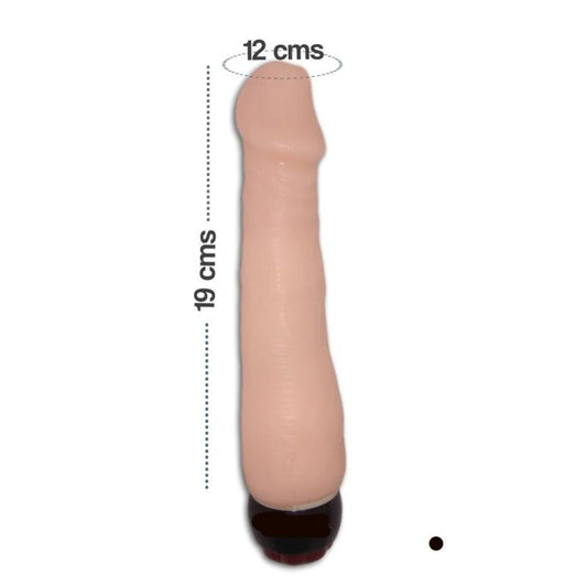 Consolador real vibración 19 Cm