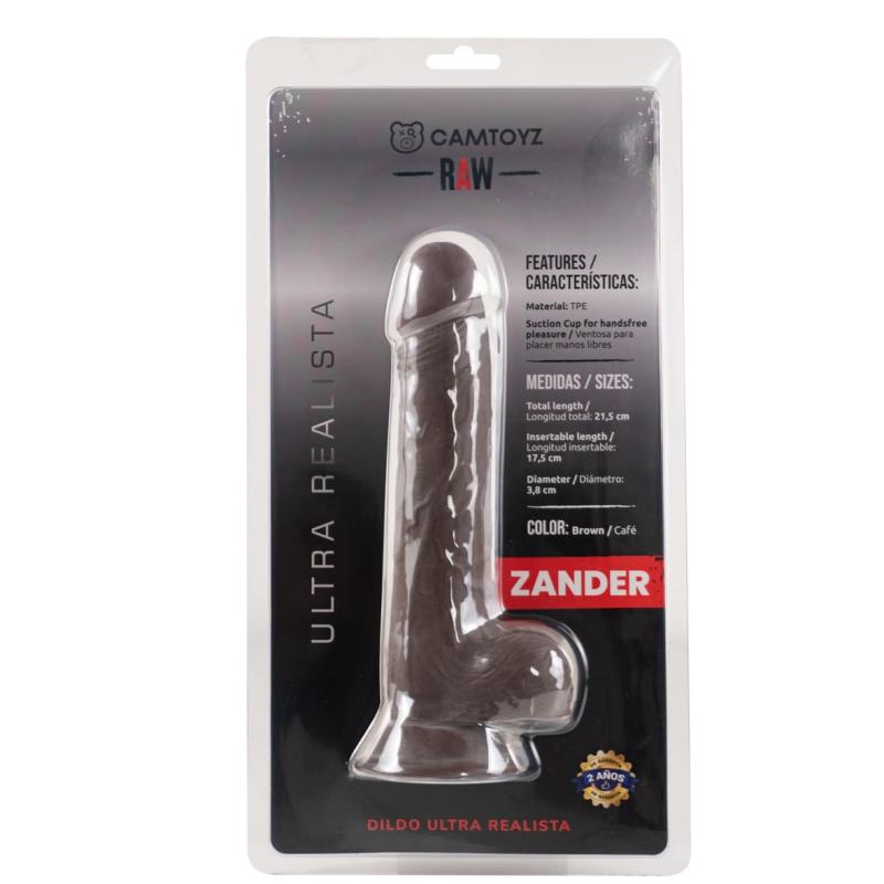 Dildo ultra realista Zander 21.5 cm