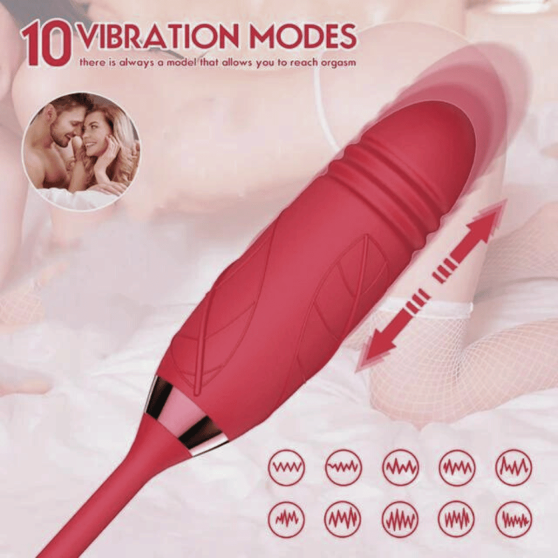 Vibrador Y Succionador De Clítoris E