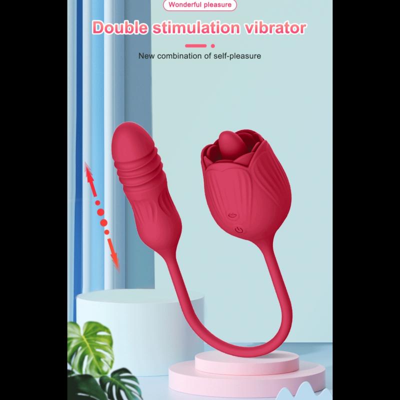 VIBRADOR ROSA LENGUITA FARA TOYS