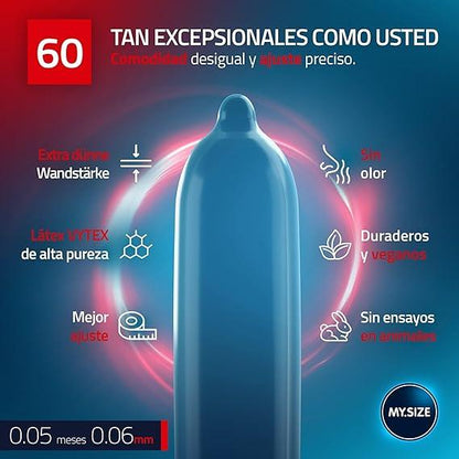 Condones My Size talla 60 - x3 uni