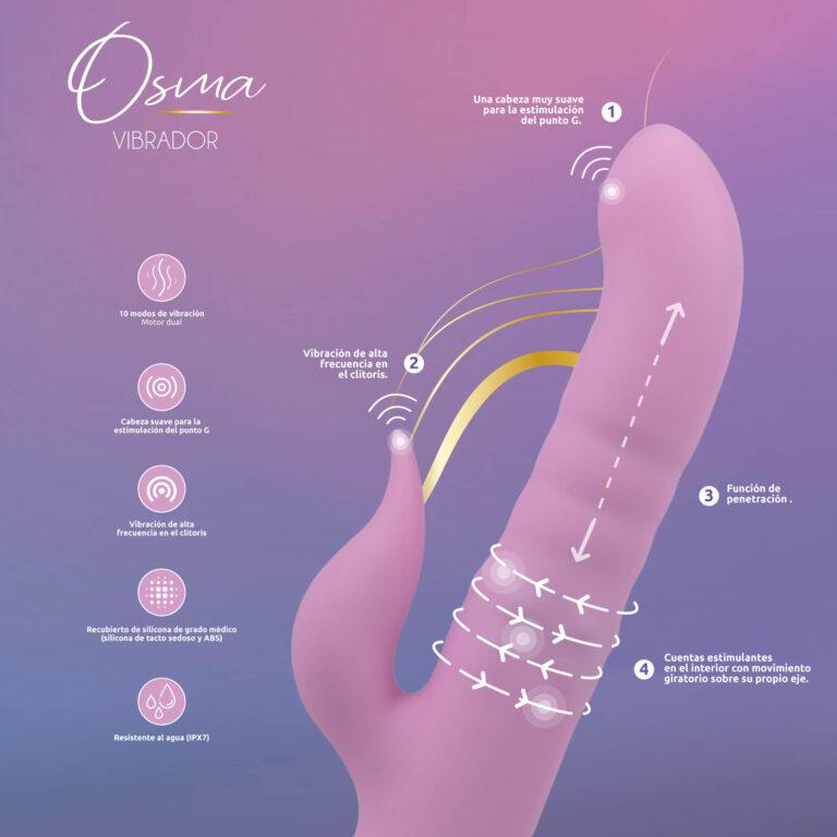 Vibrador Osma Majestic Pro