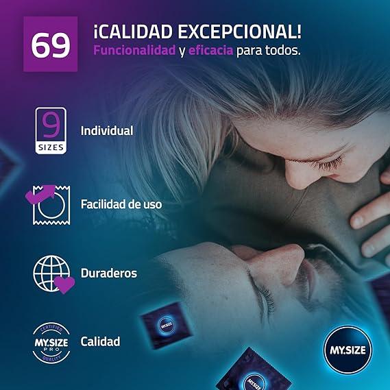 Condones My Size talla 69 - x3 uni
