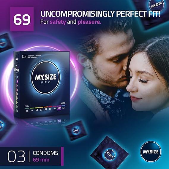 Condones My Size talla 69 - x3 uni