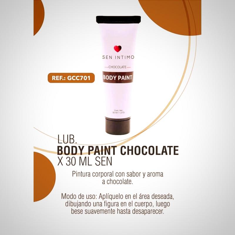 BODY PAINT X 30 ML CHOCOLATE SEN INT