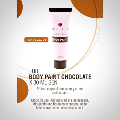 BODY PAINT X 30 ML CHOCOLATE SEN INT