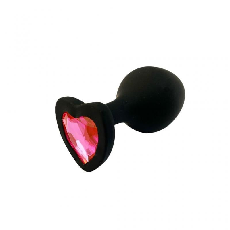 Plug Anal Silicona en Corazón
