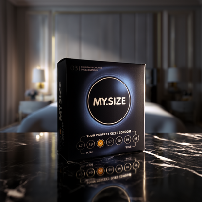 Condones My Size talla 53 - x3 uni