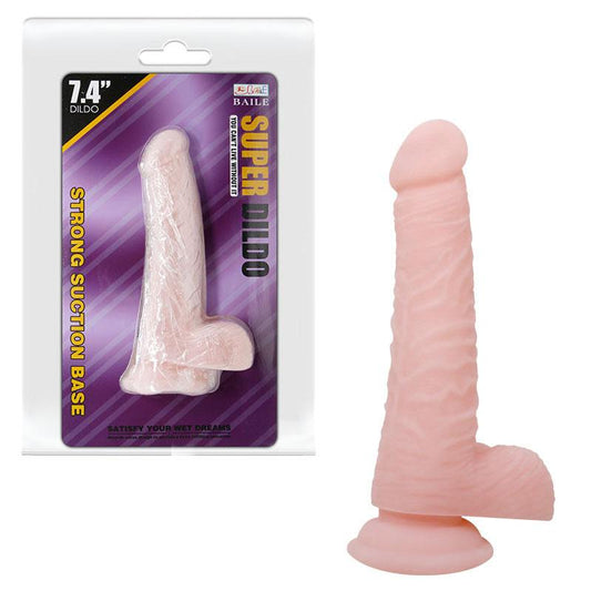 MASTURBADOR SUPER DILDO 7.4"