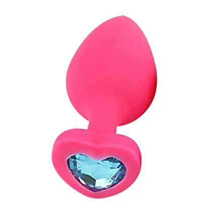 Plug Anal Silicona en Corazón