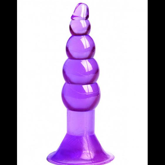 Plug Anal Con Bolitas Y Ventosa