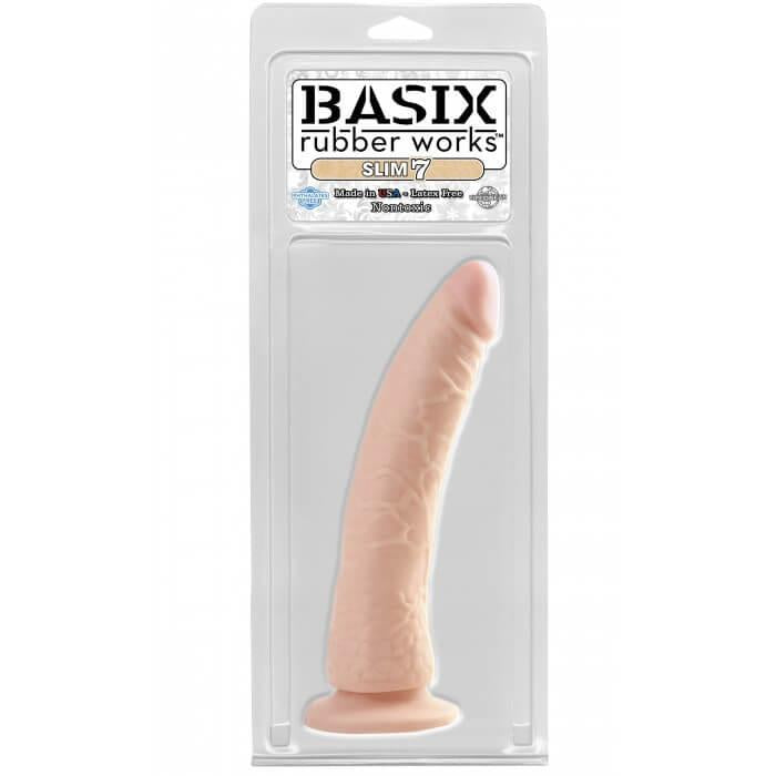 Consolador Con Chupa Basix Rubber Wo