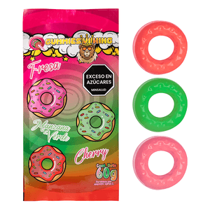 Anillos Donas x 3 Ud Gummies Vi King