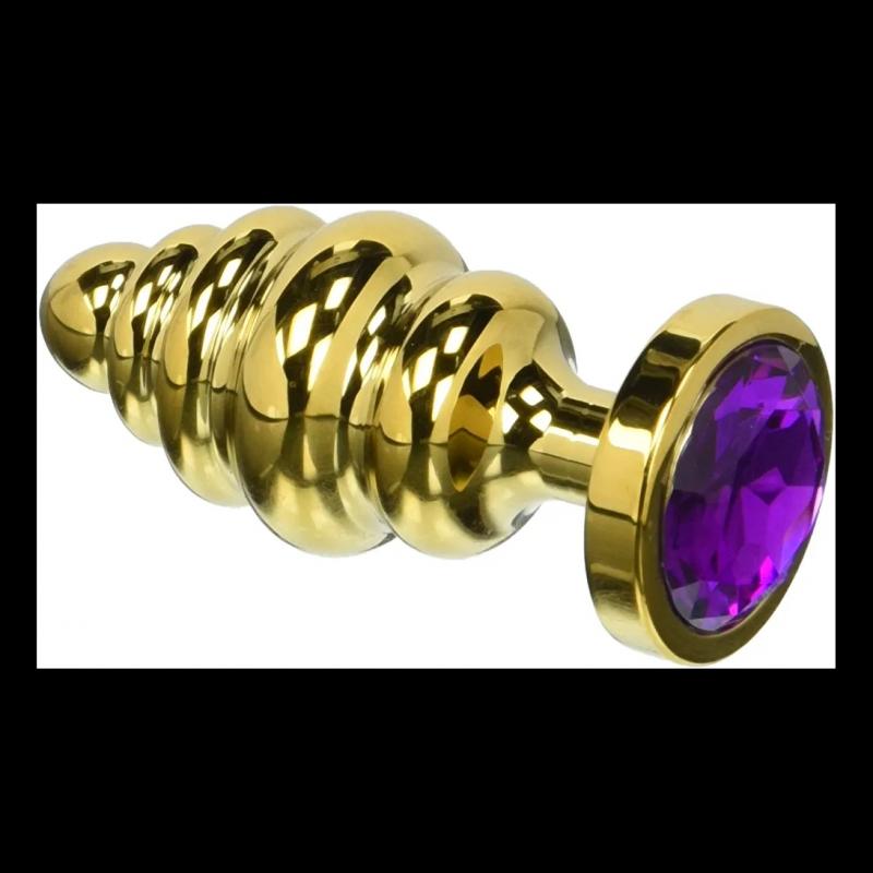 PLUG ANAL ACANALADO AVEJA DORADO