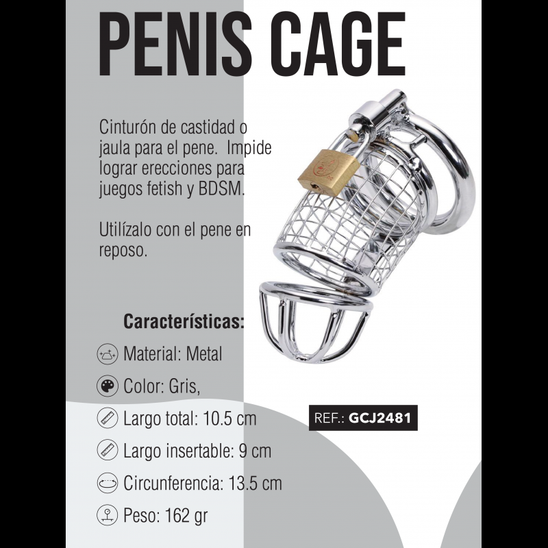 Penis Cage castidad