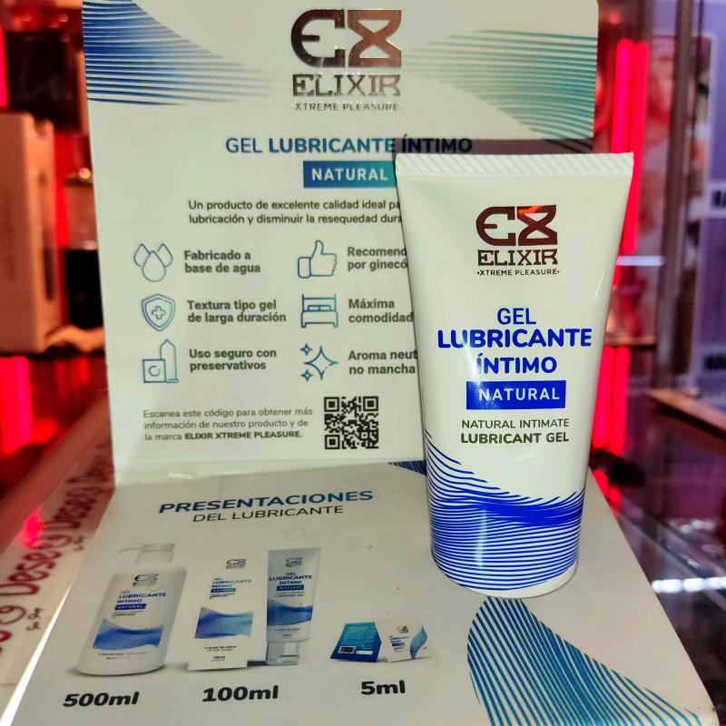 Lubricante Natural en  Gel Elixir