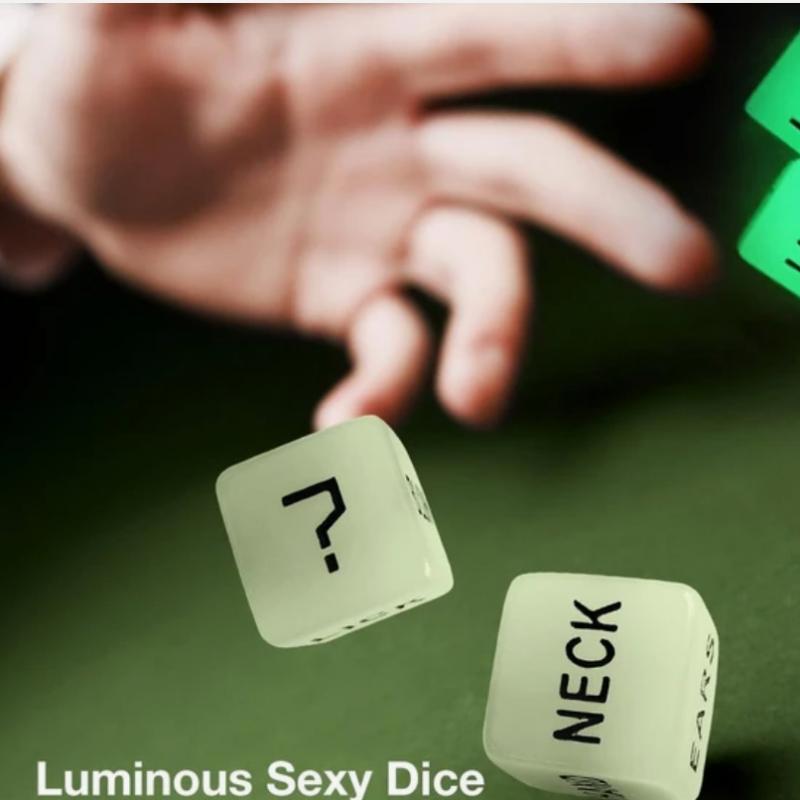 Dados luminosos SEX Dice
