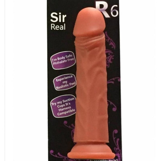 CONSOLADOR REAL R6 MEDIANO PIEL