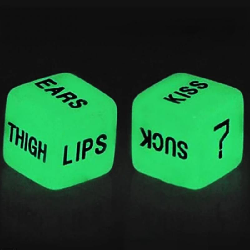 Dados luminosos SEX Dice