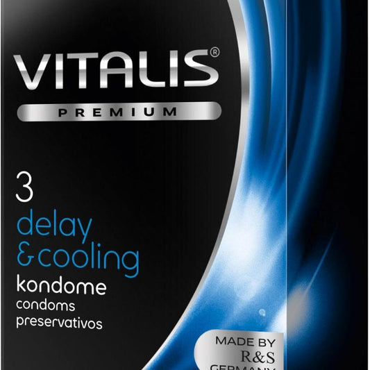 Condon vitalid X3  Frio lubricado