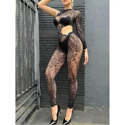 Enterizo Con Brillos, Hermosa Malla