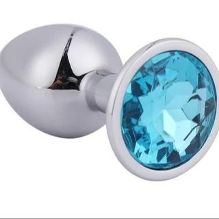 PLUG ANAL METALICO CON JOYA