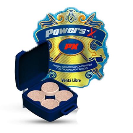 POWERS X TABLETAS SACHET X 4