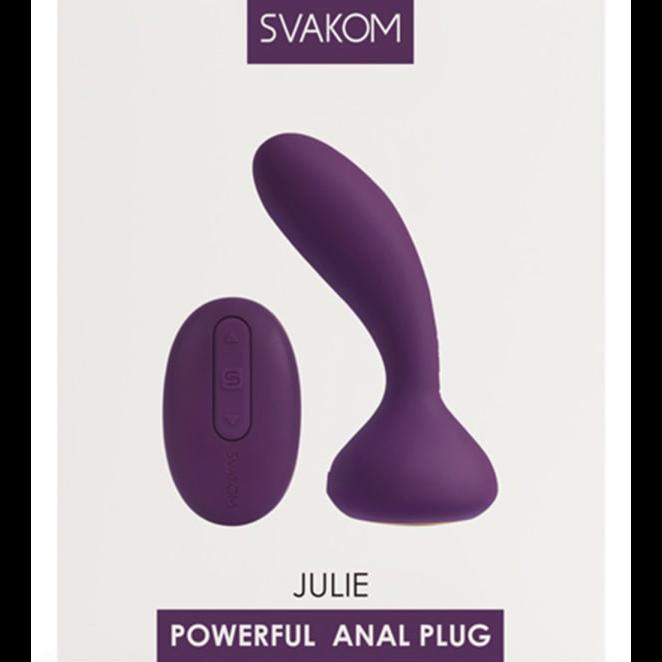 Plug Anal Vibrador Potente Julie