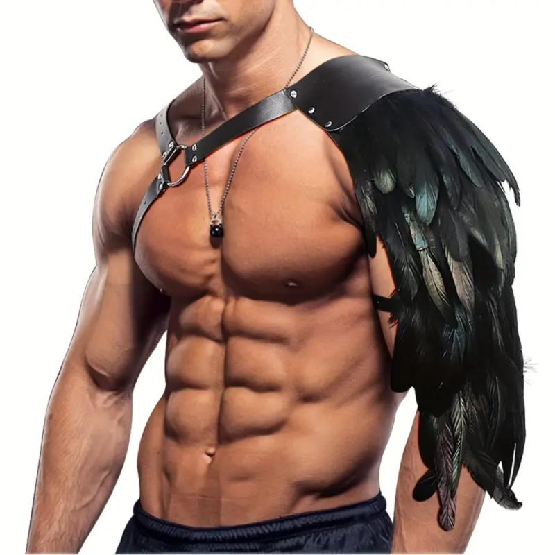 Disfraz Angel Negro Hombre