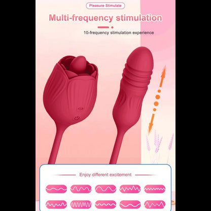 VIBRADOR ROSA LENGUITA FARA TOYS