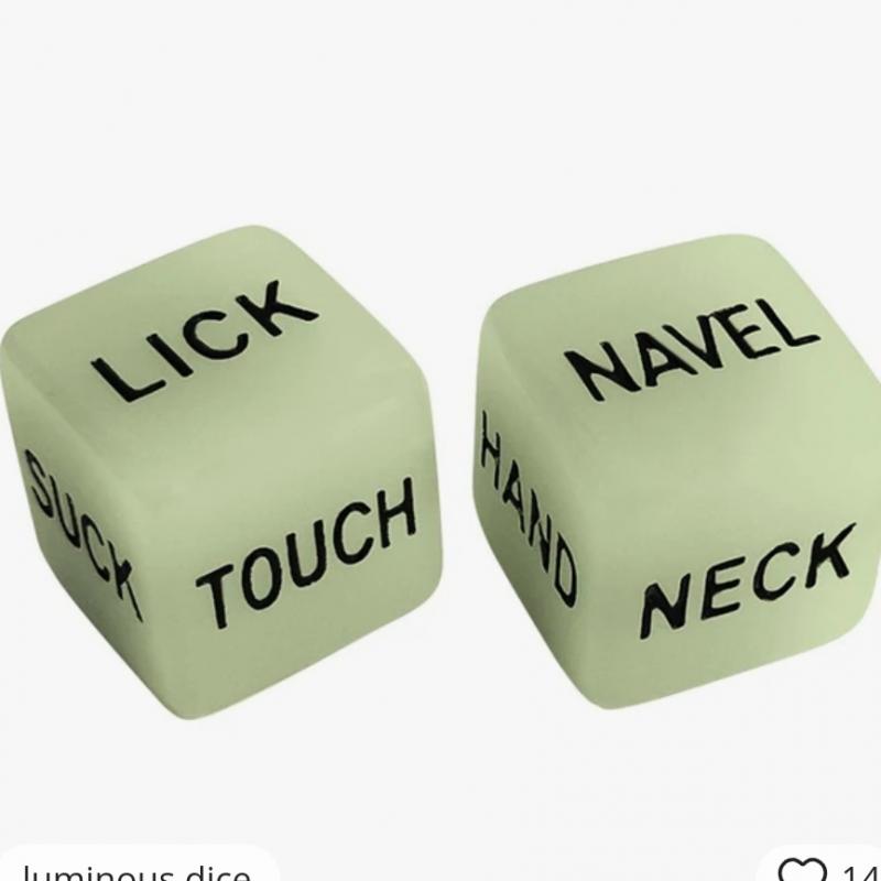 Dados luminosos SEX Dice