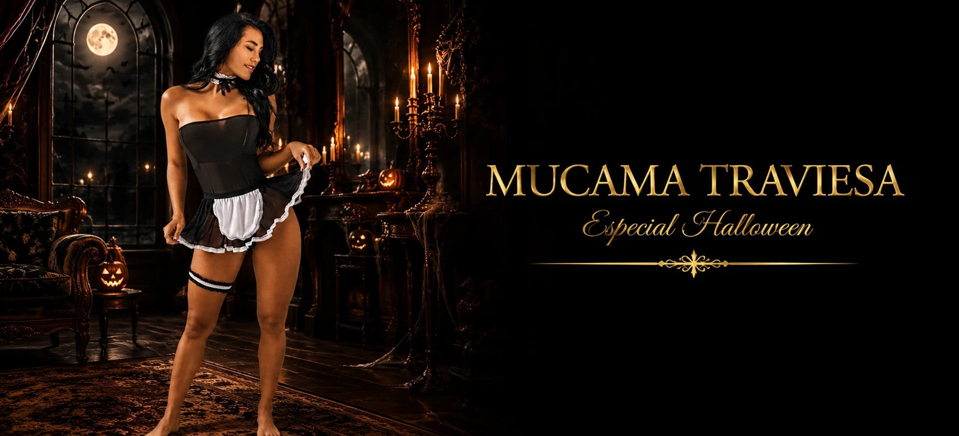Disfraz Mucama Traviesa - Especial Halloween